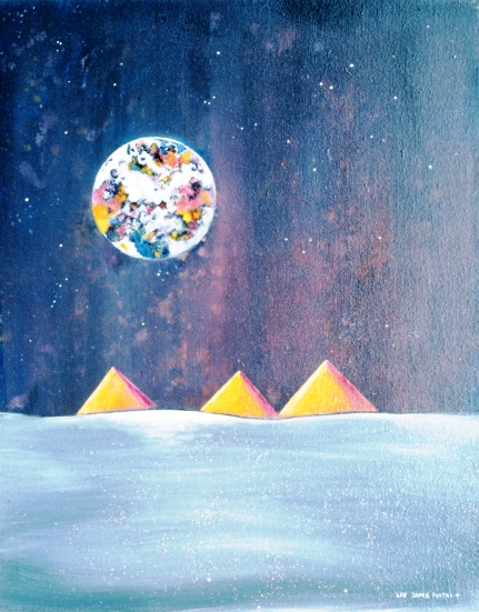 Secrets of the Nile -Mars, by Lee James Pantas