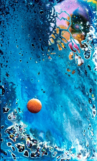Eclipse of the Twin Moons, by Lee James Pantas