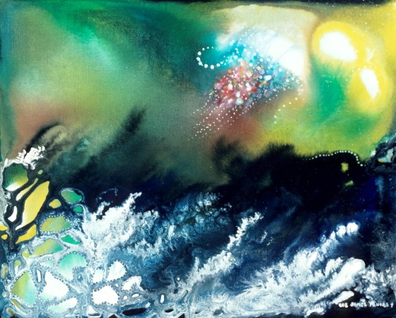 Coral Reef of the Pacific Angel, by Lee James Pantas