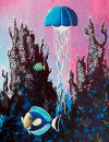 Detail from Full Moon Rising, by Lee James Pantas