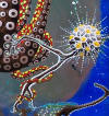 Detail from The Jeweled Octopus, by Lee James Pantas